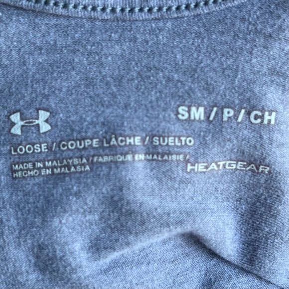 •Under Armour• HeatGear Open Sides Tank Top - Size Small - Picture 3 of 6